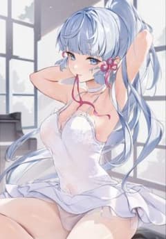 原神 神里綾華 B2タペストリー ほうき星のサムネイル