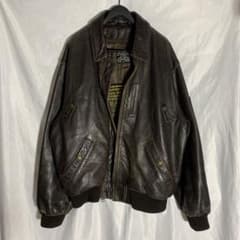 avirex vtg B-15 leather bomber jacket - メルカリ