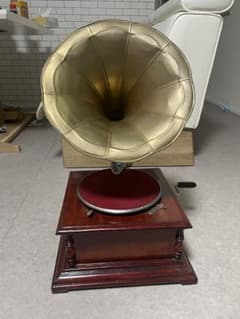 ラッパ蓄音機　ラッパ部分のみ　レトロ　アンティーク m98566931901_1.jpg?1752510243