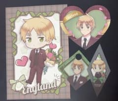 ヘタリア World☆Stars AMOCAFE イギリス カード コースター - メルカリ