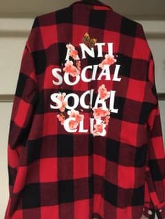 antisocialsocialclub 赤シャツ sサイズのサムネイル