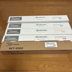 京セラ新品未開封トナー　TK-8376 4色+WT-8500廃トナー容器付き 京セラ新品未開封トナー TK-8376 4色+WT-8500廃トナー容器付き - メルカリ
