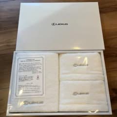 新品未使用品‼️LEXUSレクサス フェイス&ウォッシュタオルセット　今治タオルのサムネイル
