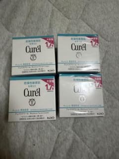お得！値下げ⭕️Curél フェイスクリーム 大容量1.7倍 4個セット