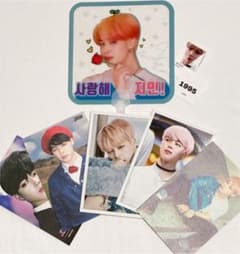 BTS バンタン ジミン うちわ　ポストカード 5枚のサムネイル