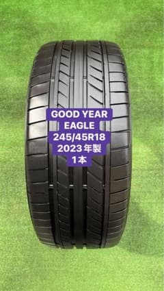 GOOD YEAR EAGLE 245/45R18 2023 年製 バリ山 2本 GOOD YEAR EAGLE 245/45R18 2023 年製 バリ山 1本 - メルカリ