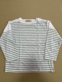 トップス ANSNAM run boat neck shirt kakinoha ANSNAM riverrun boat neck shirt kakinoha - メルカリ