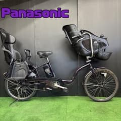 電動自転車Panasonic Gyutto miniパープル 3人乗り対応 78 - メルカリ
