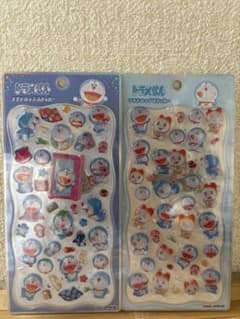 【正規品】ドラえもん　プチドロップステッカー　プチドロ　2枚セットのサムネイル