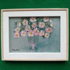 花 アクリル画 約91cm x 91cm 谷正也 オーダーメイド 絵画 (F50号・縦91cm×横117cm×厚さ4cm) 風景 花