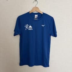 MIZUNO 岡山マラソン 2024 記念Tシャツ ブルーのサムネイル