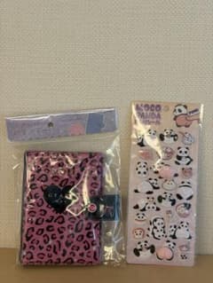 シールバインダー　もこパンダ　おしりシール　2点セットのサムネイル