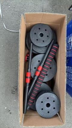 中古美品 ダンベル高性能40kg 可変式ダンベル 2個セット 可変式 20kgのサムネイル