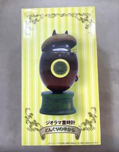 Studio Ghibli My Neighbor Totoro Diorama Desk Clock Figure