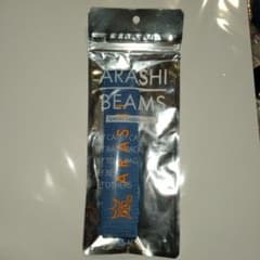 新品】嵐を旅する展覧会 ARASHI BEAMS ラゲッジマーク 青 大野智