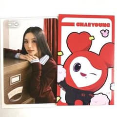 TWICE FCクジ クリアトレカ チェヨン - メルカリ