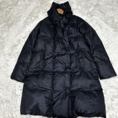 美品】セオリーリュクス ダウンコート ショールカラー ビッグ襟