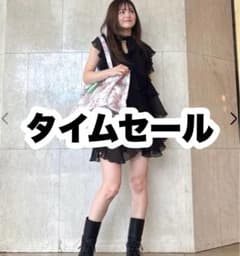 lily brown 2wayピンタックフリルセットアップのサムネイル