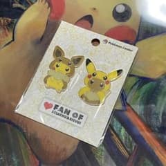 ピンズセット FAN OF PIKACHU&EIEVUIのサムネイル
