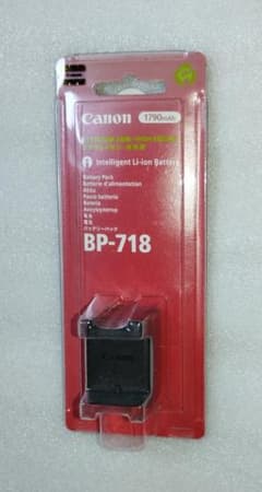 신품 미개봉품 캐논 순정 Canon BP-718 배터리 팩