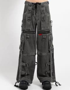 TRIPP NYC ボンテージパンツ グレー XXSのサムネイル