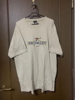 Tシャツ　ビッグサイズ　ベージュ　古着のサムネイル
