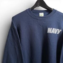 90s USA製 US NAVY スウェット ネイビー D07 - メルカリ