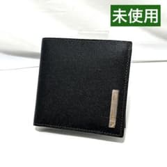 未使用 カルティエ 二つ折り財布 グレインレザー 2つ折り財布 サントス 