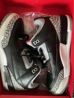 air jordan 3 ブラックセメントのサムネイル