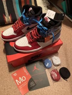 ナイキ エアジョーダン1 フィアレスNIKE AIR JORDAN 1 未使用品のサムネイル