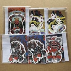 I賞 刺青ステッカーセット【バラ売りOK】のサムネイル