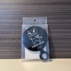 Buriburi Zaemon Crayon Shin-chan Hand Mirror (Black)