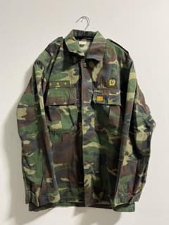 激レア 韓国軍 実物 ウッドランドカモ ミリタリージャケットのサムネイル