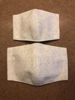 ハンドメイド　インナーマスク　二枚組のサムネイル