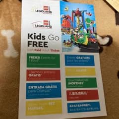レゴランド　キッズフリーチケット　名古屋のサムネイル