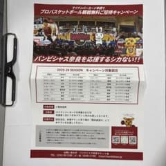 バンビシャス奈良チケットのサムネイル