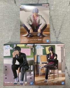 銀八先生 デスクフィギュア 坂田銀八 高杉晋助 土方十四郎 - メルカリ