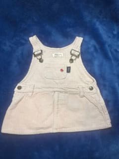 POLO Baby ピンク コーデュロイオーバーオールのサムネイル