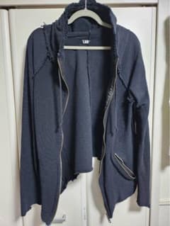 LGB ルグランブルー ダメージ加工 ジップパーカー - メルカリ