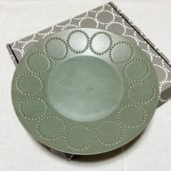 【2/5まで】ミナペルホネンタンバリンプレートLサイズ 未使用 ミナペルホネン タンバリン プレートL グリーン - メルカリ