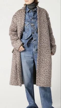 m.ha様専用マディソンブルー EGG SHAPED コート LEOPARD - メルカリ