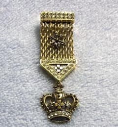 【新品未使用】⭐️スキャパ⭐️ピンブローチ⭐️王冠⭐️ブローチ⭐️