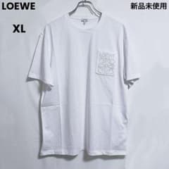 LOEWE アナグラム刺繍 半袖Tシャツ ホワイト XLサイズ - メルカリ