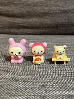 コリラックマ ミニフィギュア 3種セット<当時品>のサムネイル