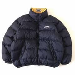 希少 90's FIRST DOWN リバーシブルダウンジャケット 古着のサムネイル