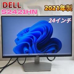 DELL S2421HN 24インチ フラットパネル モニター 2021年製 - メルカリ