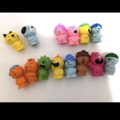 こんなこいるかな グッズ 指人形 キーホルダー ガチャ キン消し - メルカリ