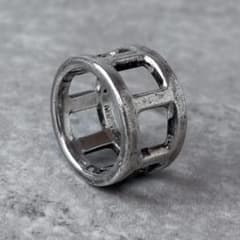 メキシカンジュエリー リング シルバー925 MEXICO刻印 12号 9.3g