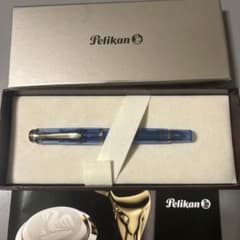 ペリカン　Pelikan m205 デモンストレーター　ブルー　EF ジャンクのサムネイル