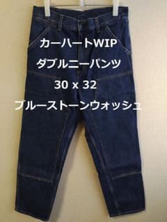 カーハートWIP 30 x 32 ダブルニーデニムパンツ - メルカリ